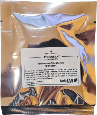 Feromona Tuta Absoluta Tomate Sobre 5 Capsulas Feromona Tuta Absoluta Tomate Sobre 5 Capsulas